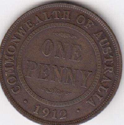 Beschrijving: 1 Penny GEORGIUS V